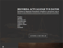 Tablet Screenshot of carc.org.ar
